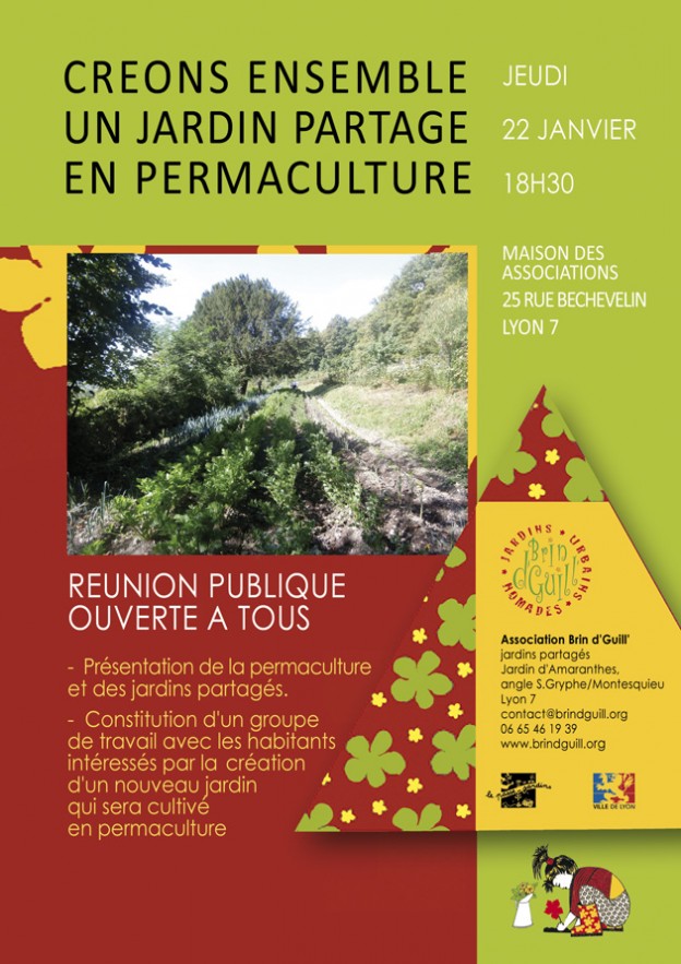 Réunion d&rsquo;information sur la création du nouveau jardin