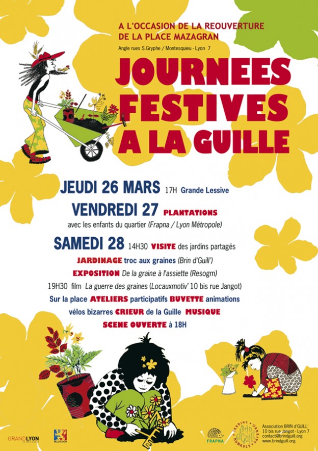 Journées festives à la Guille – 26 – 28 mars 2015
