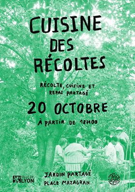 Repas des récoltes le 20 octobre !