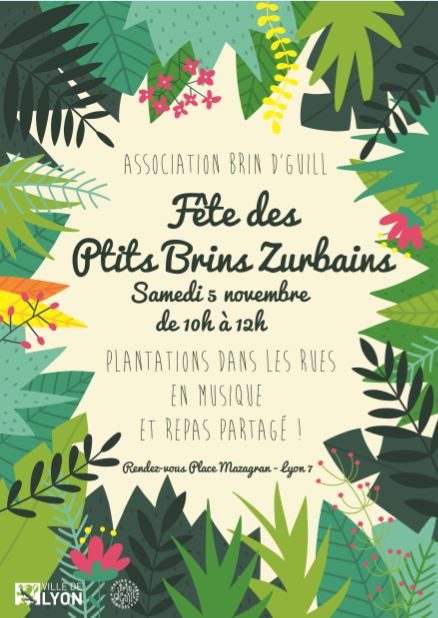REPORT Fête des Petits Brins Z&rsquo;urbains au 19 novembre