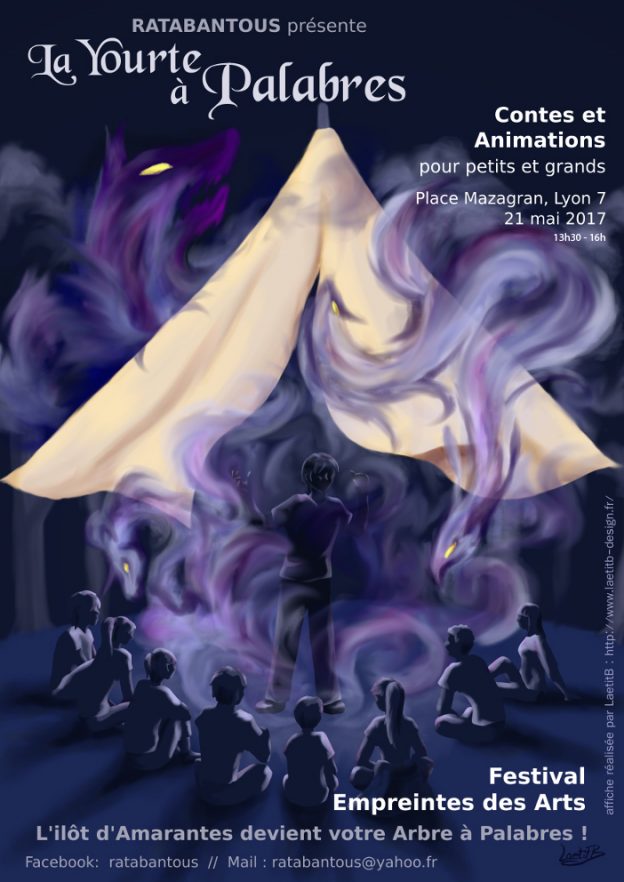 Conte pour enfants 21 mai Festival Empreintes des arts