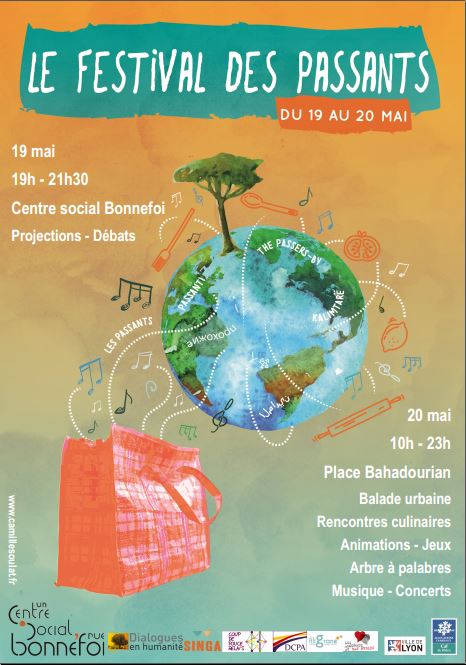Festival des passants centre social bonnefoi 19-20mai